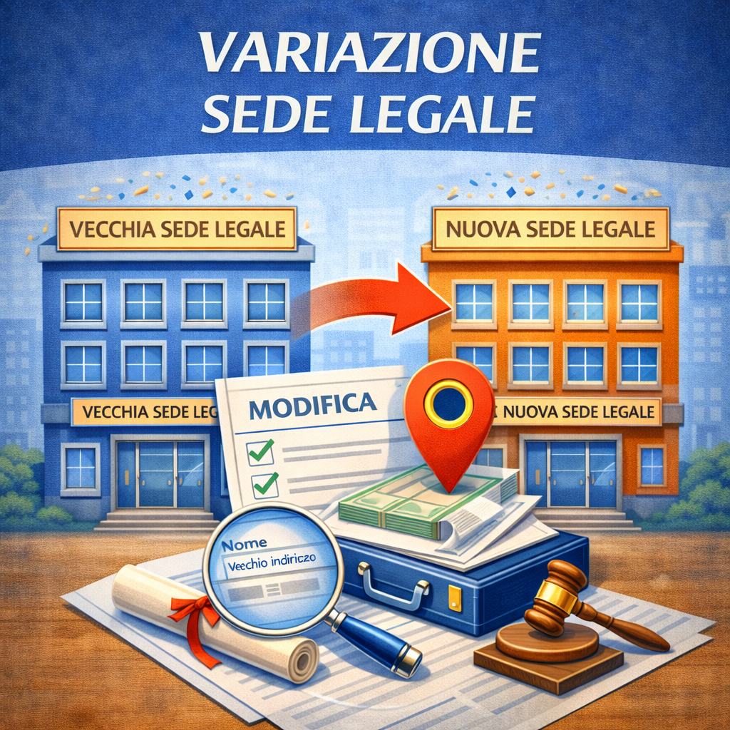 Ditta Individuale - Variazione sede legale