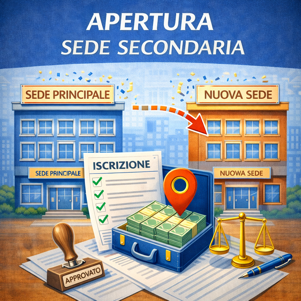 Ditta Individuale - Apertura sede secondaria/unità locale